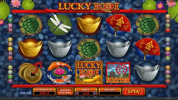 Lucky Koi – เกมสล็อตนำโชคที่ได้แรงบันดาลใจจากปลาก้อย