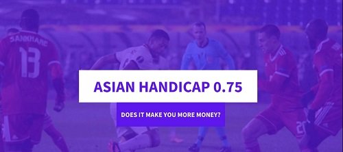 Handicap tips 0.75 catch the football house