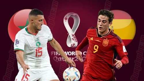 การเดิมพัน Morocco vs Spain, 22h00 วันที่ 06/12